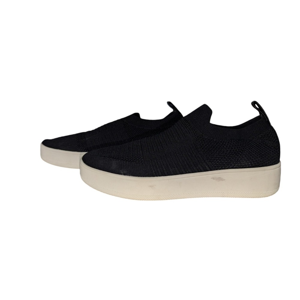 Steve Madden Beale‎ Slip-On Sneakers, Black, Womens 8.5 M Used Slightly B1